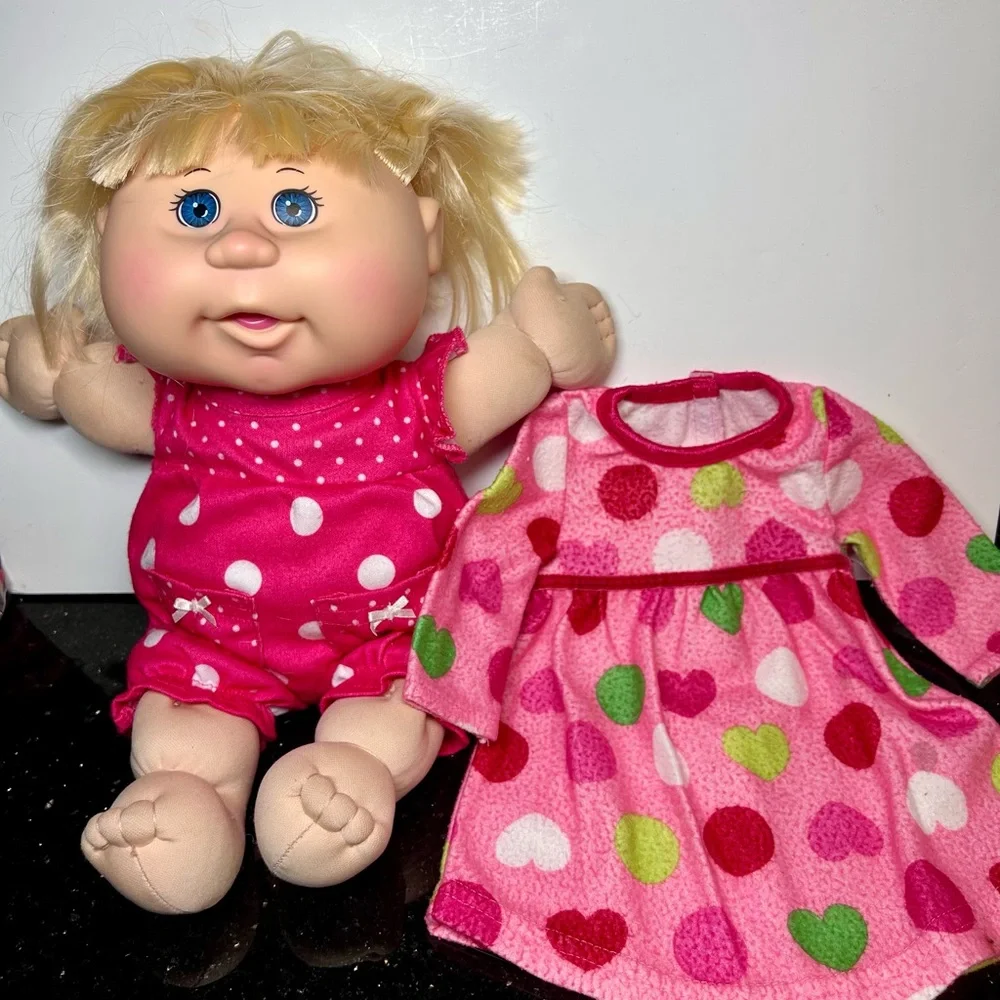 Cabbage‎ Patch Kids Adorable Pink Polka Dot Doll